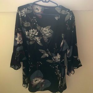 NWOT City Chic Wrap Top 14-16